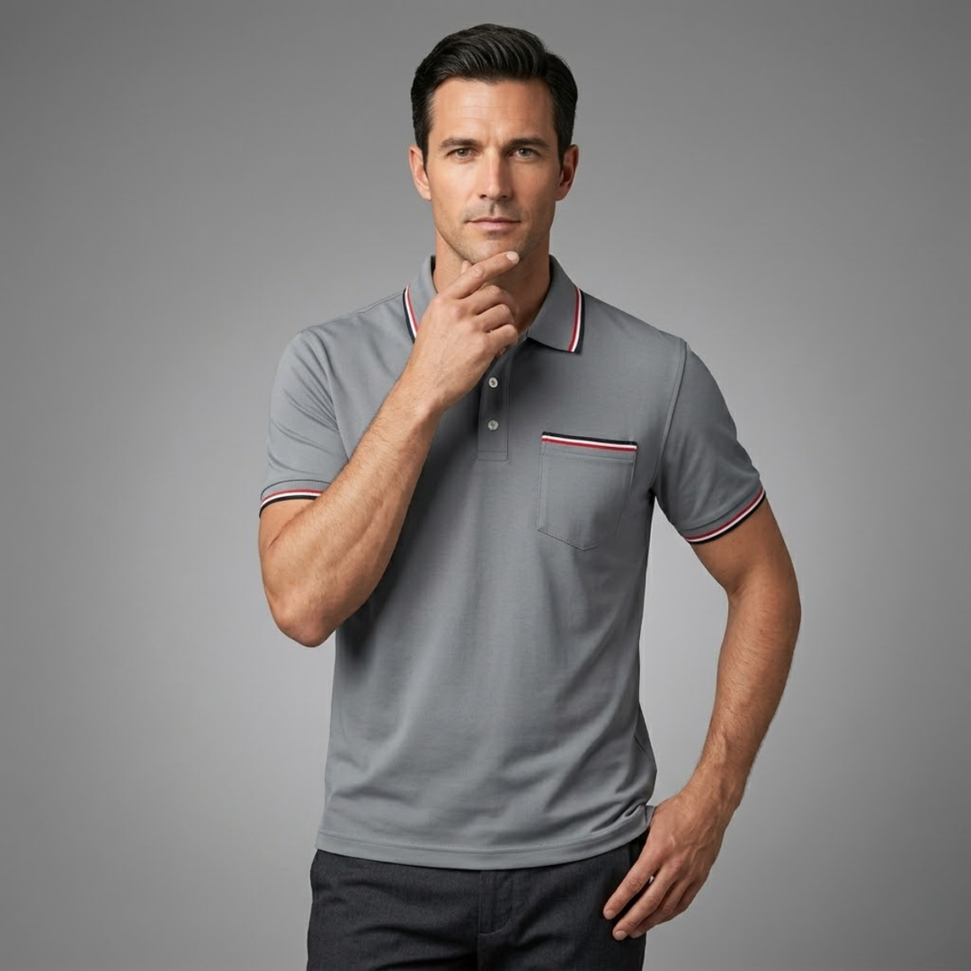 Freja Andersen | Herre stilren golfpoloshirt