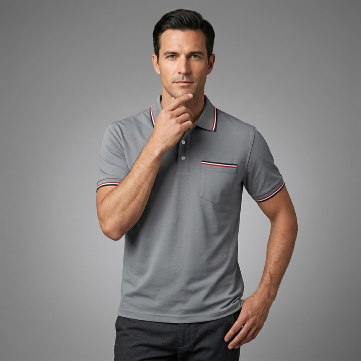 Freja Andersen | Herre stilren golfpoloshirt