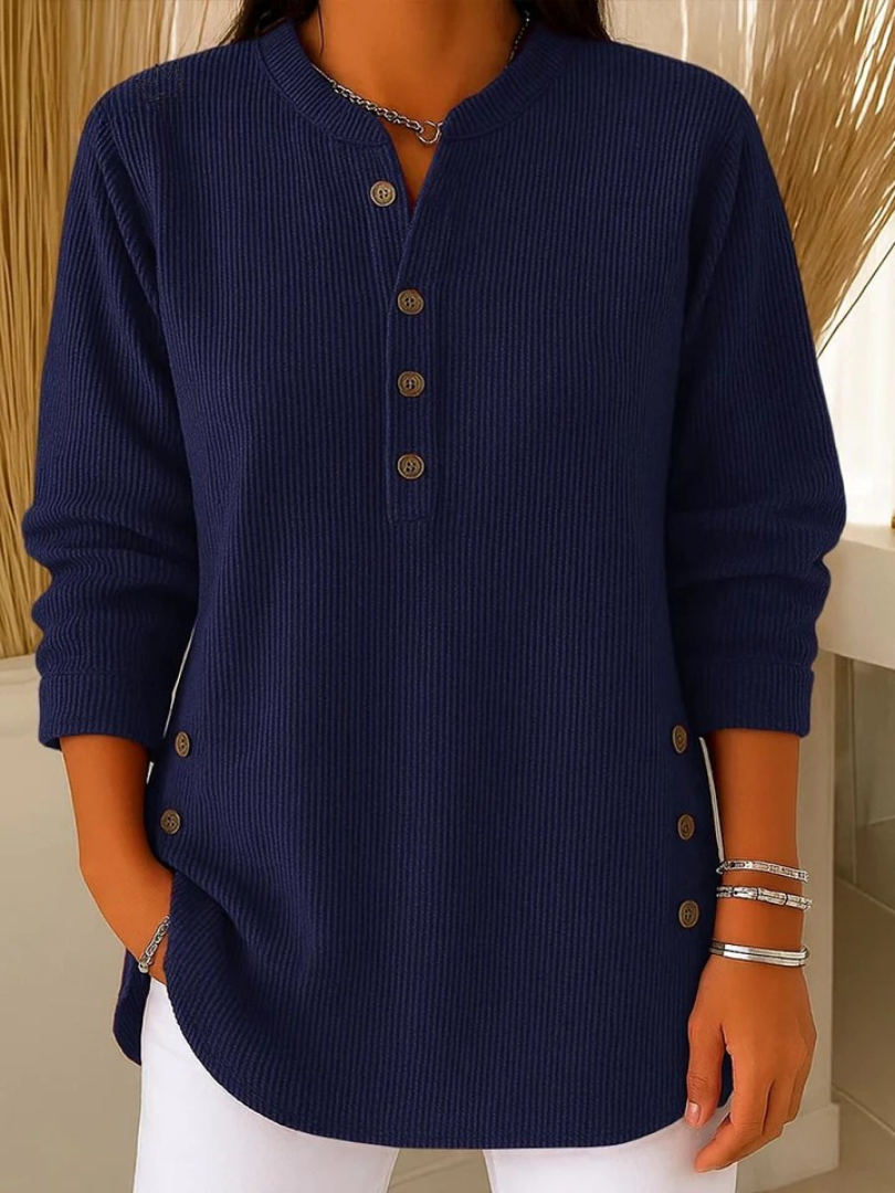 Neva™ | Henley tunika med knap — 4