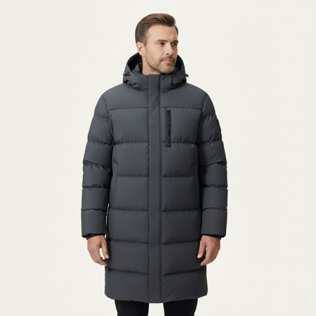 Freja Andersen | Herre Insulated Longline puffer frakke