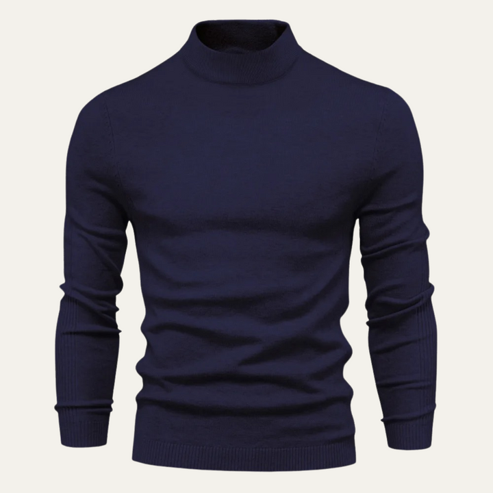 Freja Andersen | Herre slim fit rullekrave trøje