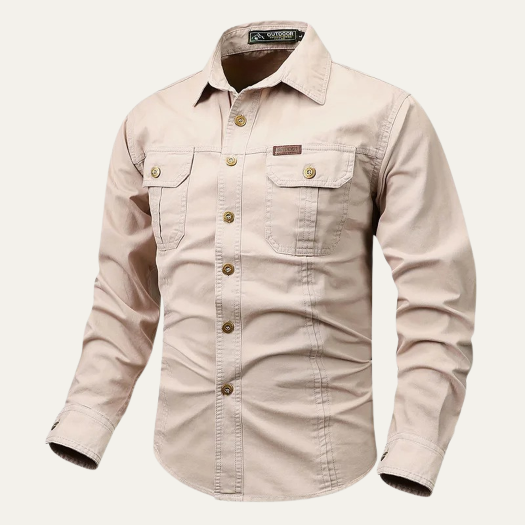 Norcia | Herre Military Tactical skjorte med lommer