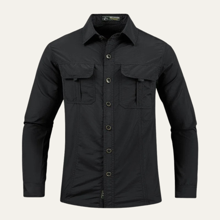 Montbrook | Herre Tactical Multi Pocket udendørs Cargo skjorte