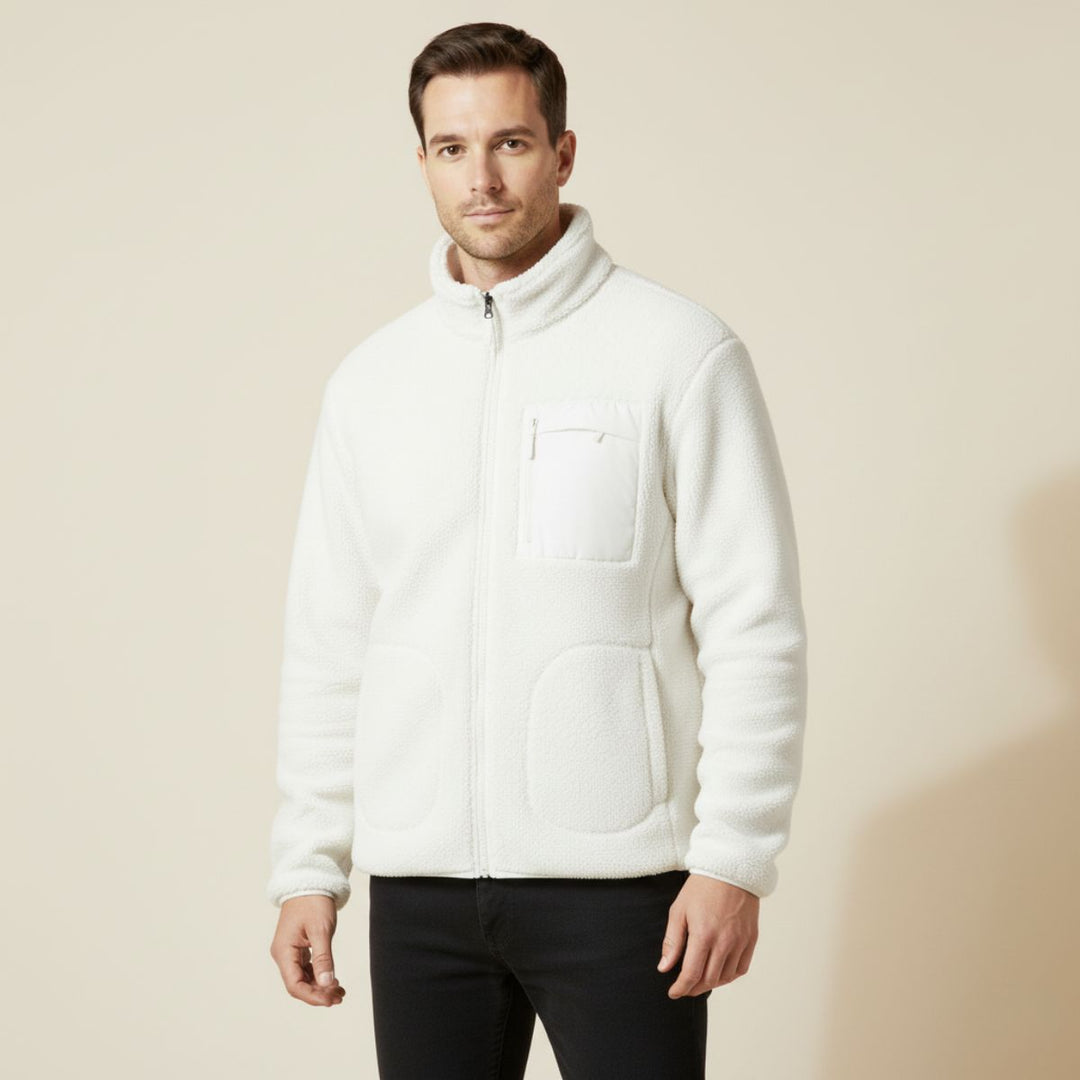 Freja Andersen | Herre udendørs varm Zip Up Fleece jakke