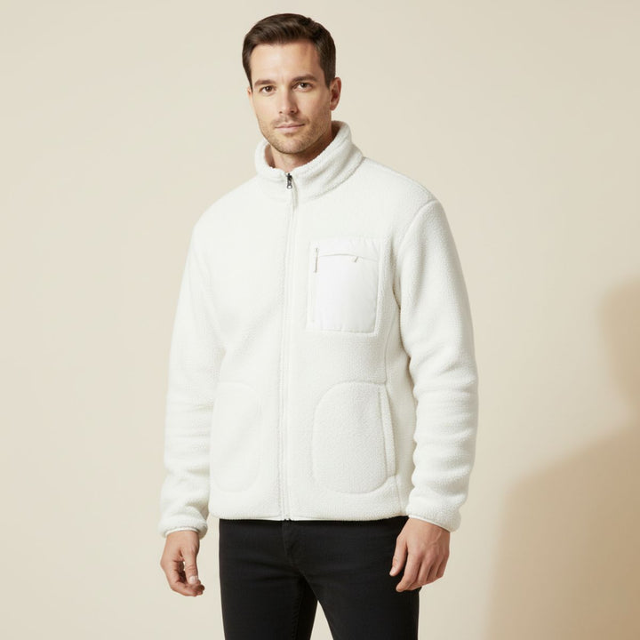 Freja Andersen | Herre udendørs varm Zip Up Fleece jakke