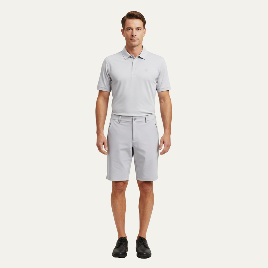 Freja Andersen | Herre afslappet Golf shorts med Zipper Side Pockets