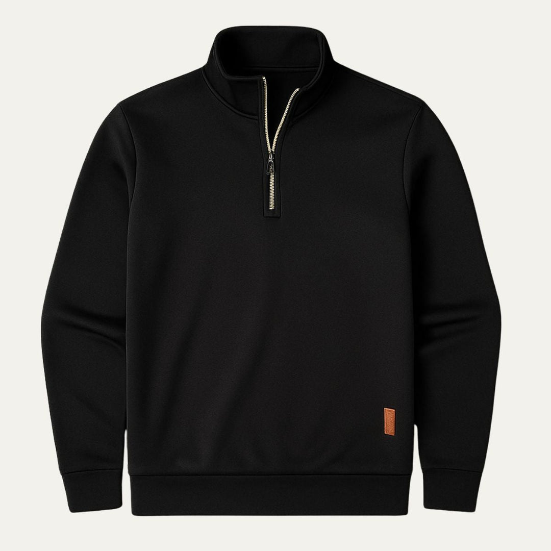 Highland halv lynlås trøje - fleecetrøje-sweatshirt til mænd