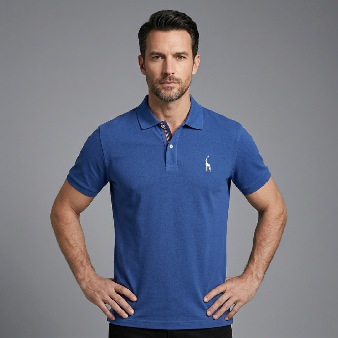 Freja Andersen | Herre bomuld stilren poloshirt