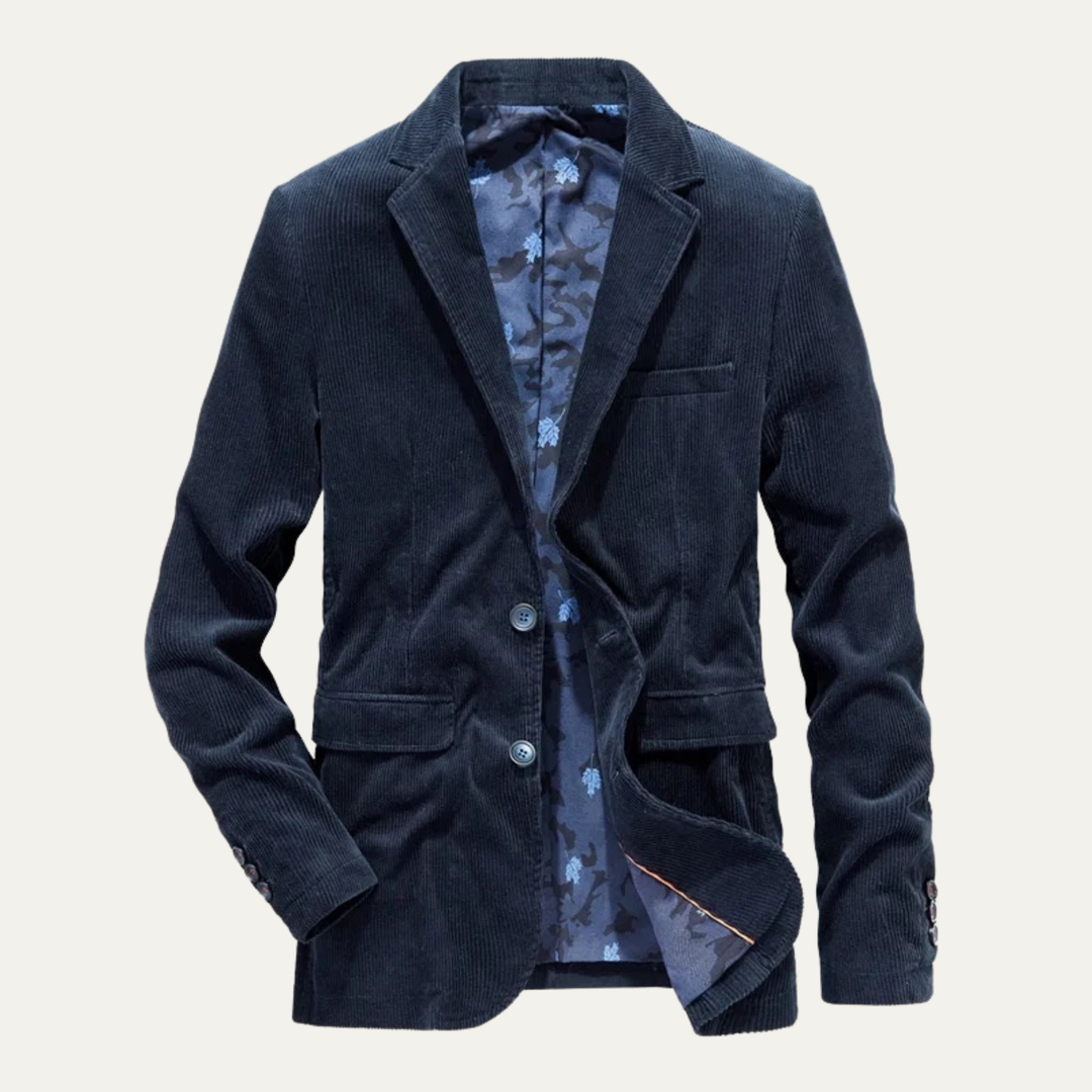 Freja Andersen | Herre vintage business fløjl blazer