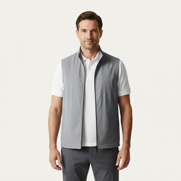 Freja Andersen | Herre let afslappet Vest - åndbar ærmeløs udendørs Vest for Layering