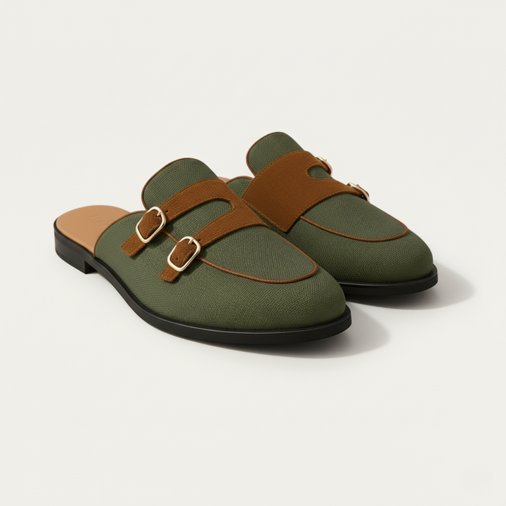 Henley Mule - herre Slip On loafers in Canvas