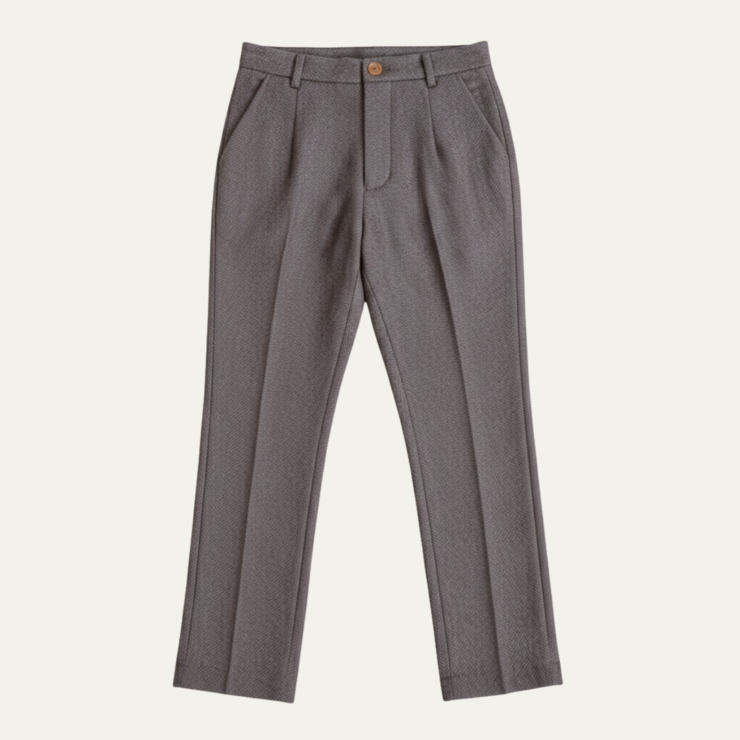 Hawkington | Herre vintage uld sildeben Straight Leg bukser