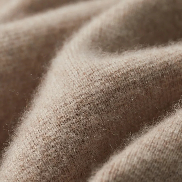 Freja Andersen | Herre blød jakkesæt krave merino uld strik cardigan