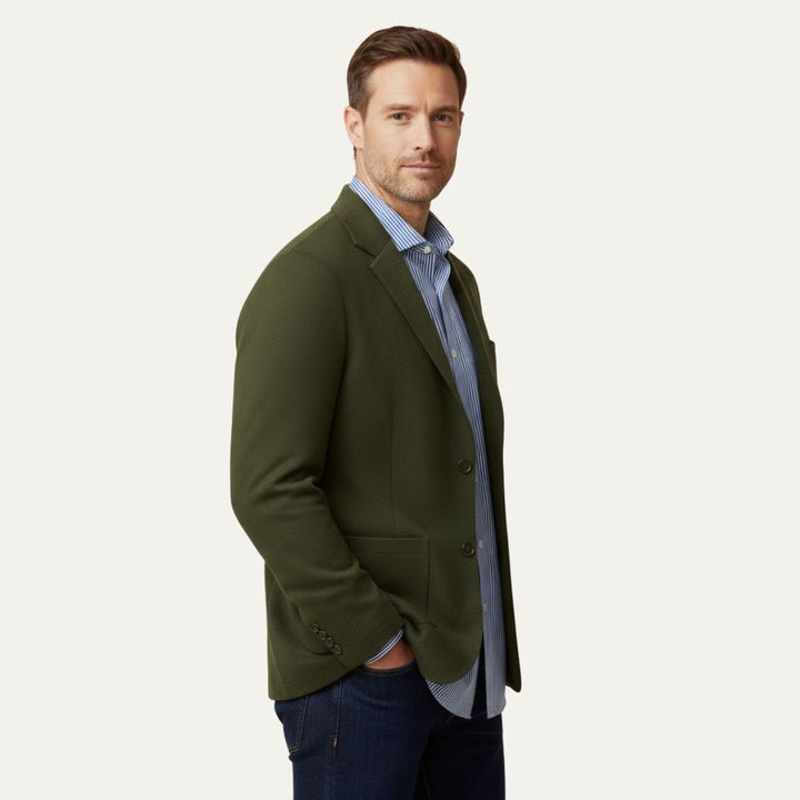 Oxford hør sommer blazer - bryllupsgæst mænd - formelle anledninger