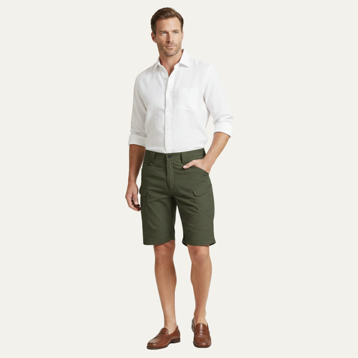 Freja Andersen | Herre Practical afslappet sommer Cargo Utility shorts