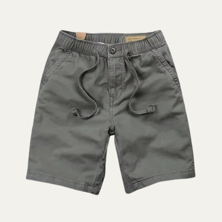 Freja Andersen | Herre afslappet Premium bomuld snøre shorts