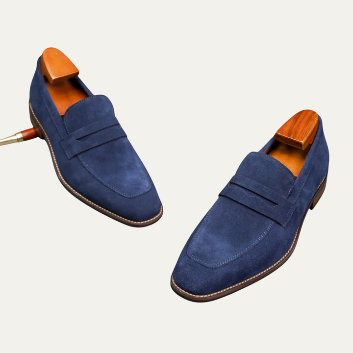 Limone | Herre Classes ruskind Penny komfort loafers