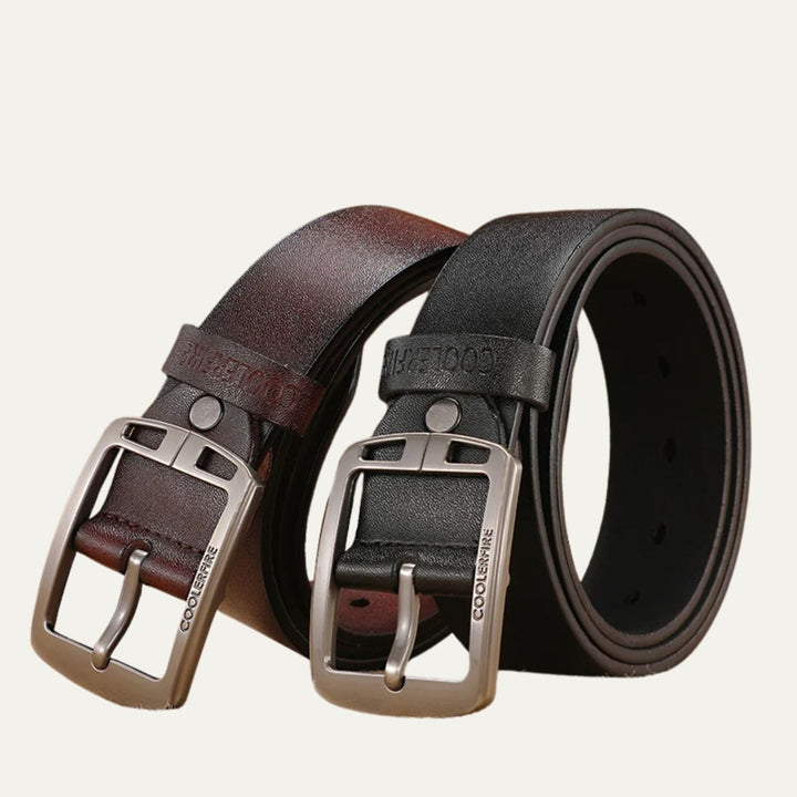 Hadlow bælte - Genuine Cowhide, moderne vintage Style
