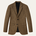 Freja Andersen | Herre klassisk uld sildeben tweed blazer