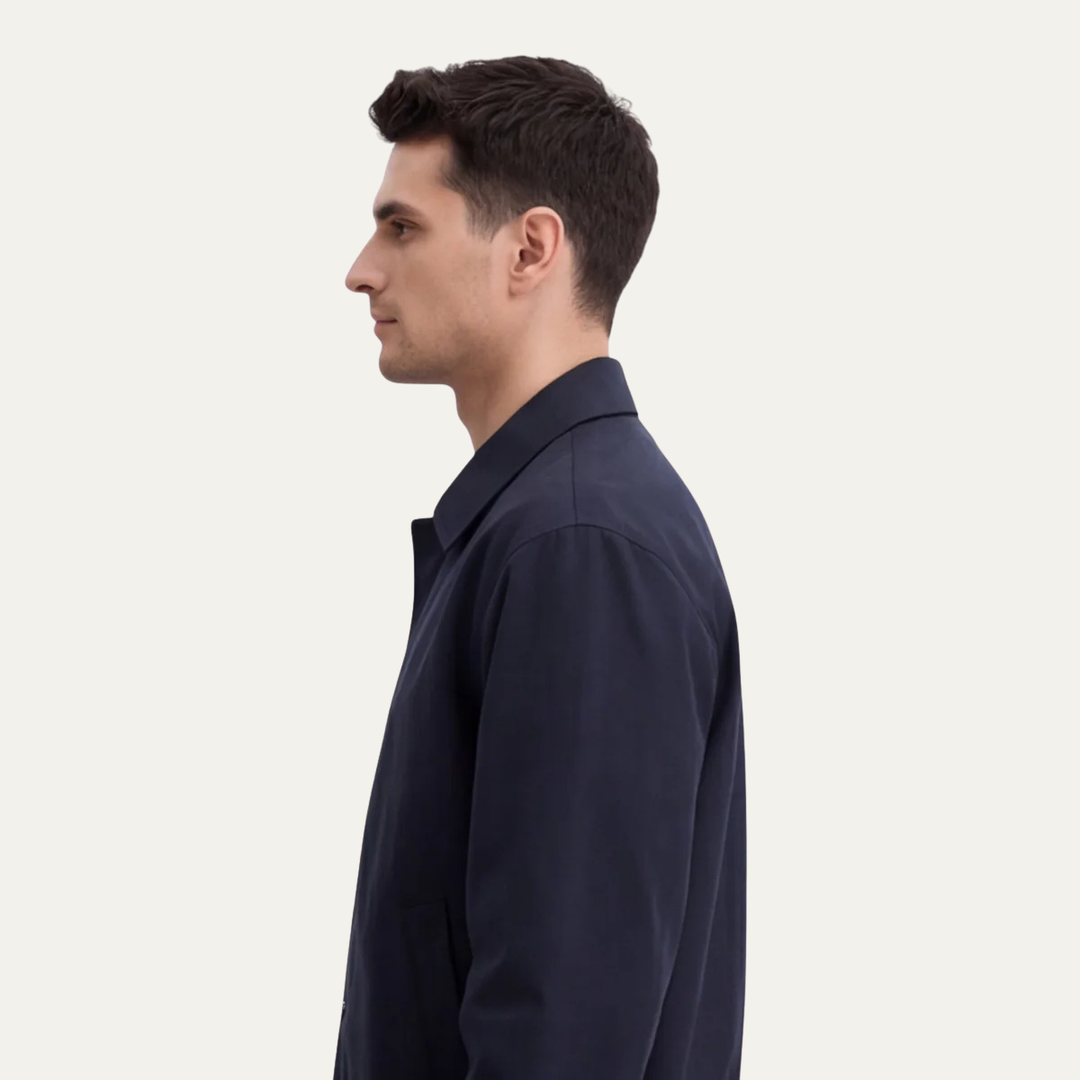 Freja Andersen | Herre slim fit let afslappet Zip jakke