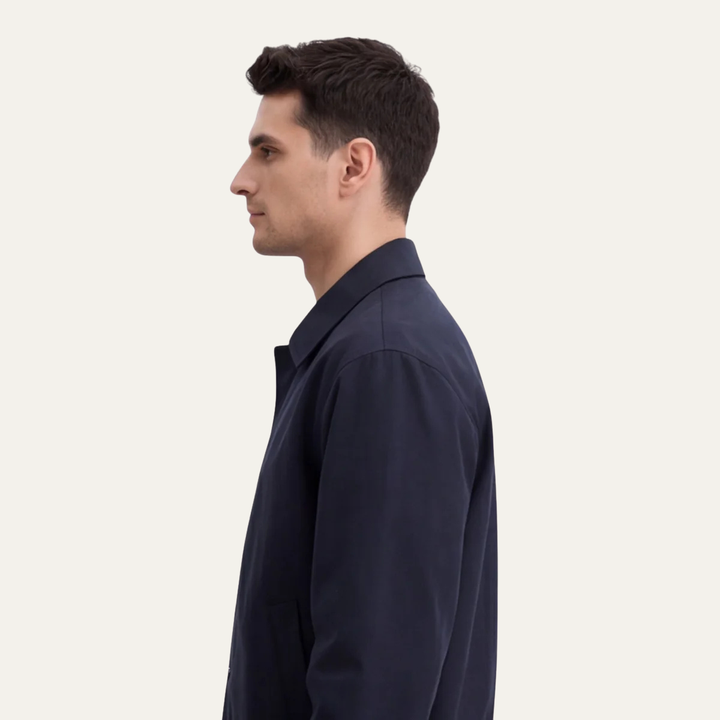 Freja Andersen | Herre slim fit let afslappet Zip jakke