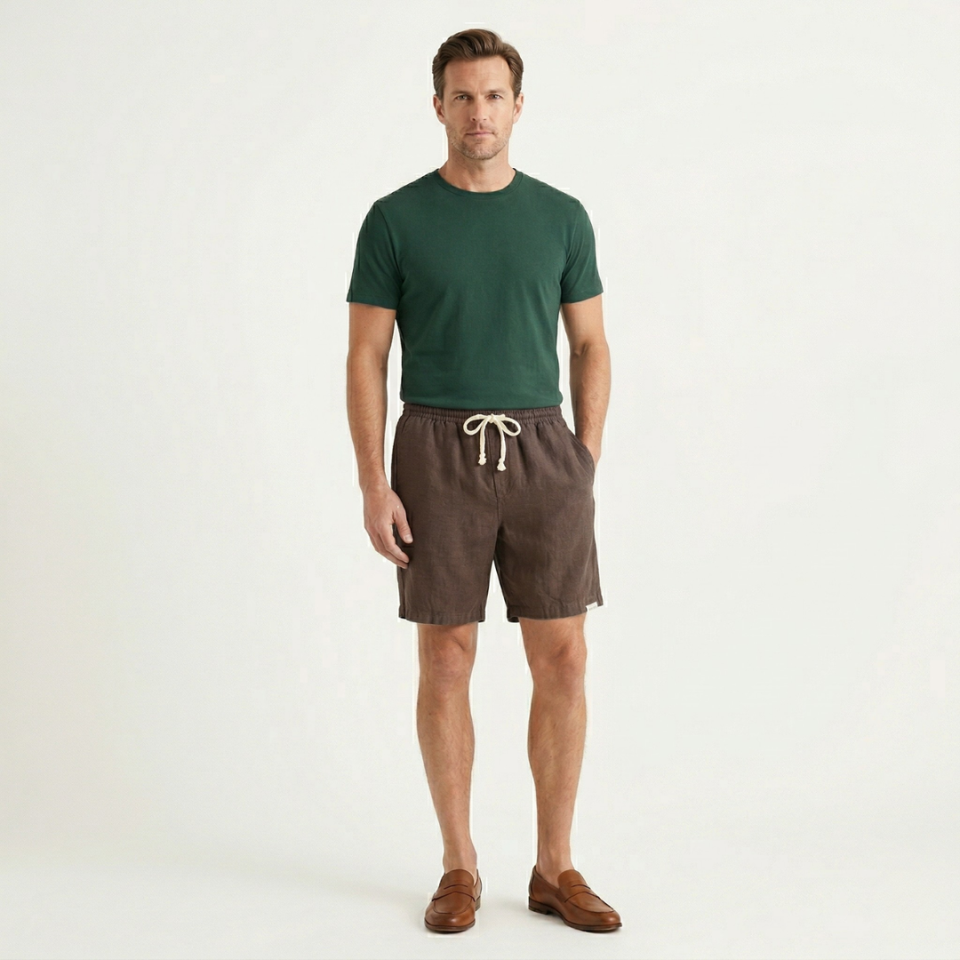 Freja Andersen | Herre afslappet slim fit snøre strandshorts