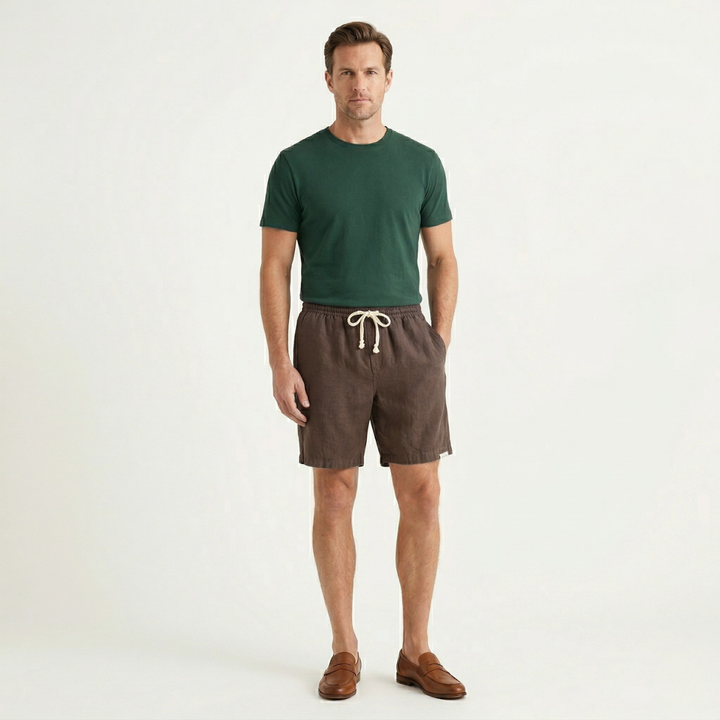 Freja Andersen | Herre afslappet slim fit snøre strandshorts