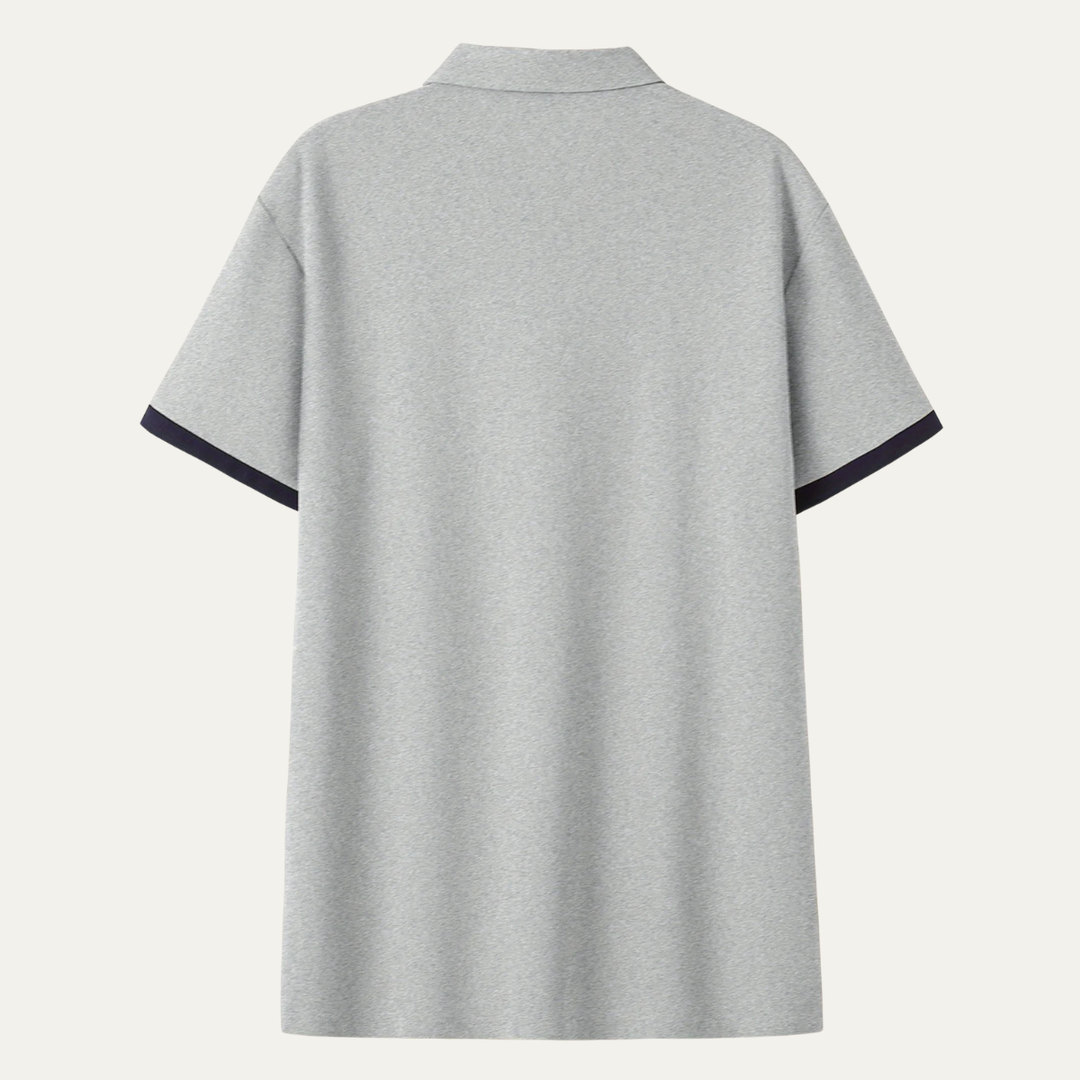Cala Mariolu herre afslappet trykt golfpoloshirt