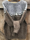 Nordic™ | Elegant vintertrøje med får Jacquard mønster