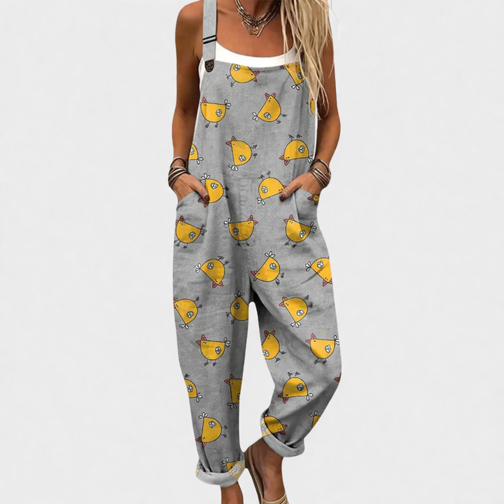 Behagelig jumpsuit med lommer