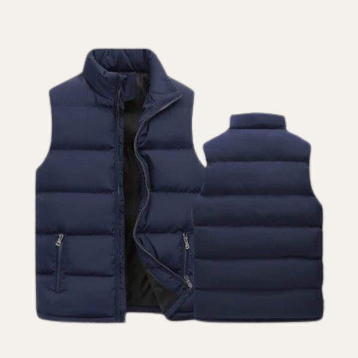 Freja Andersen | Herre Padded vinter puffer Gilet