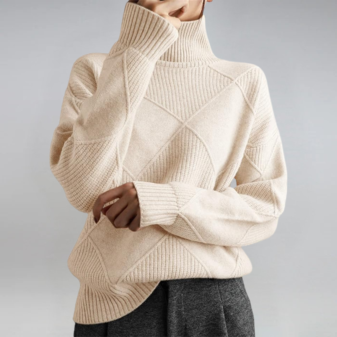 Carol | Cashmere Luxe rullekravetrøje — 5