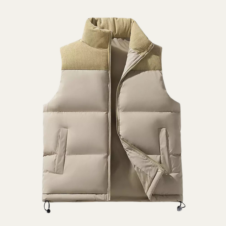 Port Isaac herre Stylish quiltet puffer Gilet