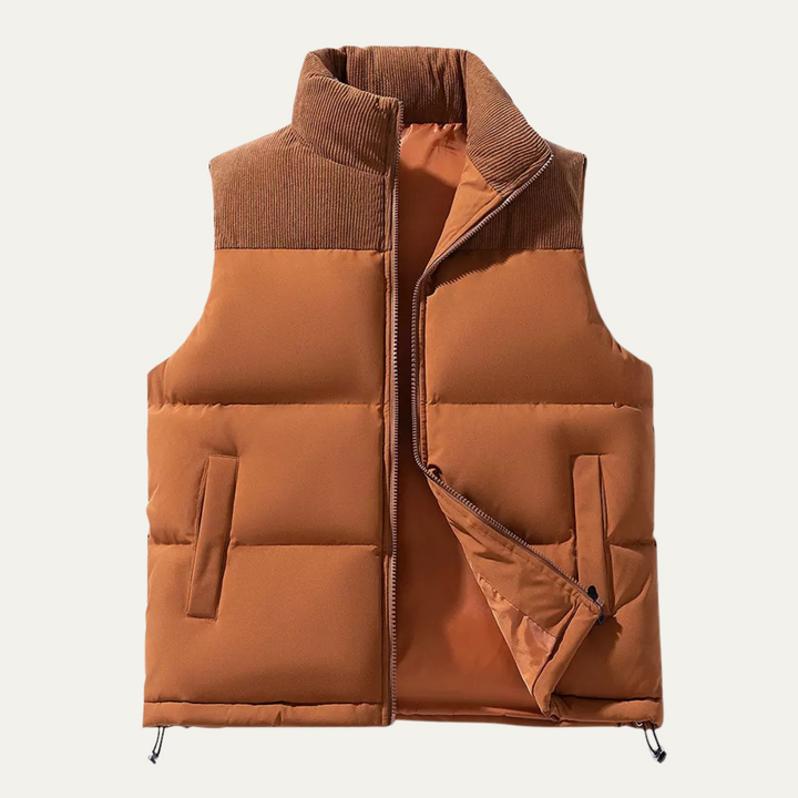 Port Isaac herre Stylish quiltet puffer Gilet