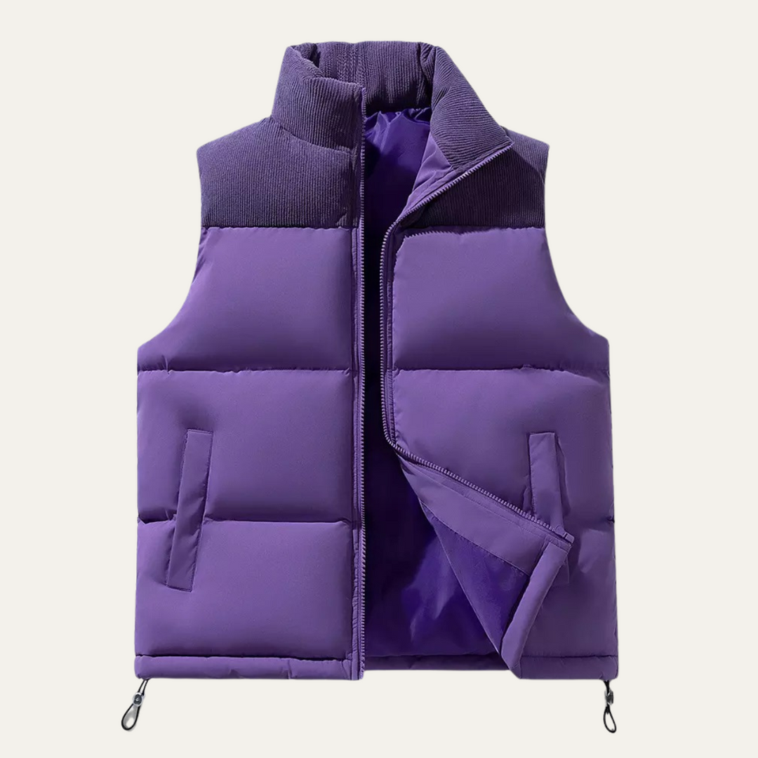 Port Isaac herre Stylish quiltet puffer Gilet