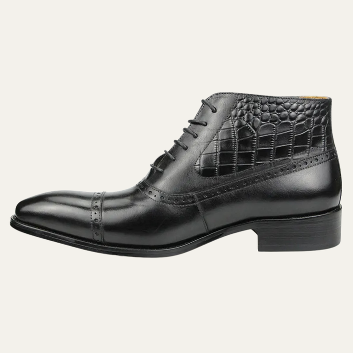 Modena | Herre Pointed Toe Oxford Ankle læder Boot