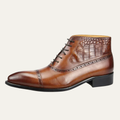 Modena | Herre Pointed Toe Oxford Ankle læder Boot
