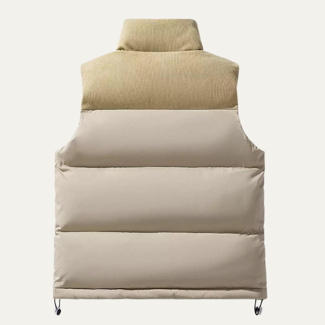 Port Isaac herre Stylish quiltet puffer Gilet