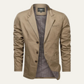Freja Andersen | Herre afslappet let bomuld blazer