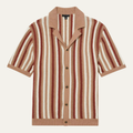 Cedar Ridge herre vintage striber strik knaplukket skjorte