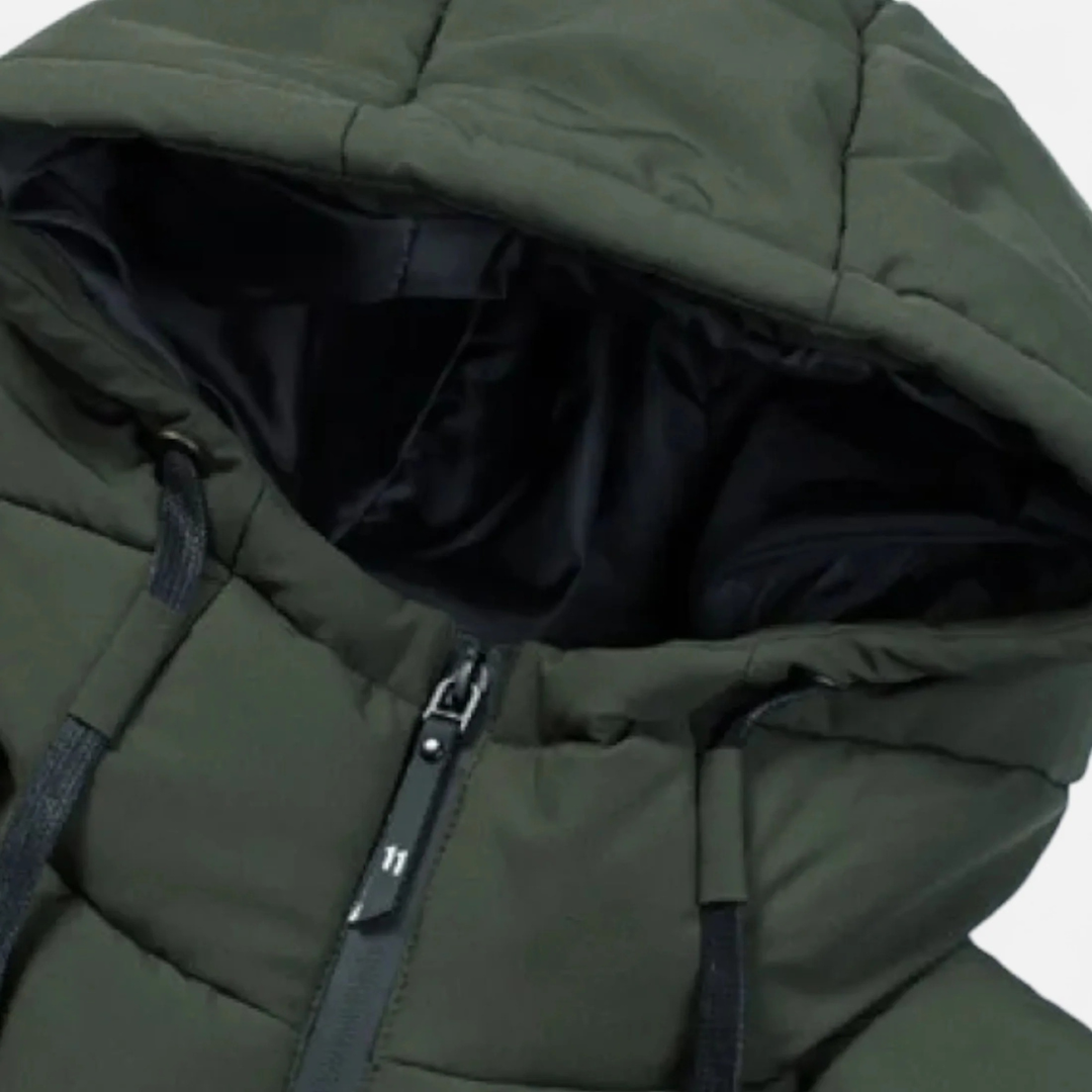 Freja Andersen | Herre varm Heated puffer Down jakke