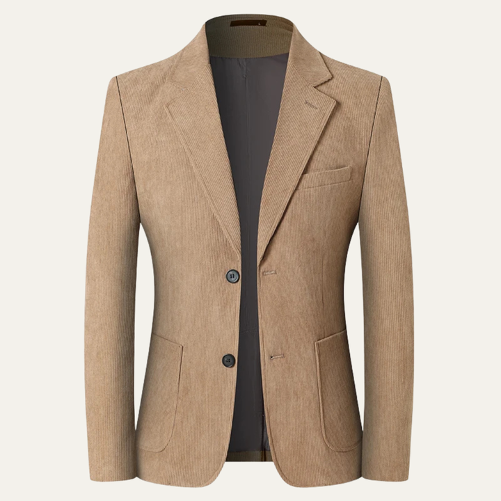 Freja Andersen | Herre afslappet Formal fløjl blazer