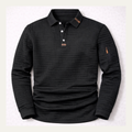 Freja Andersen | Herre hurtigtørrende langærmet golfpoloshirt