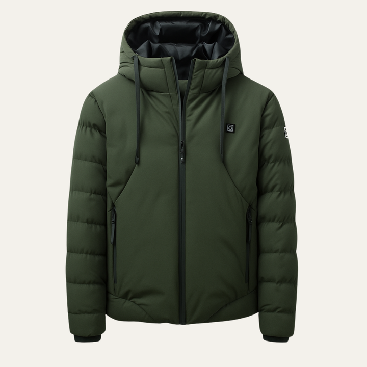 Freja Andersen | Herre varm Heated puffer Down jakke