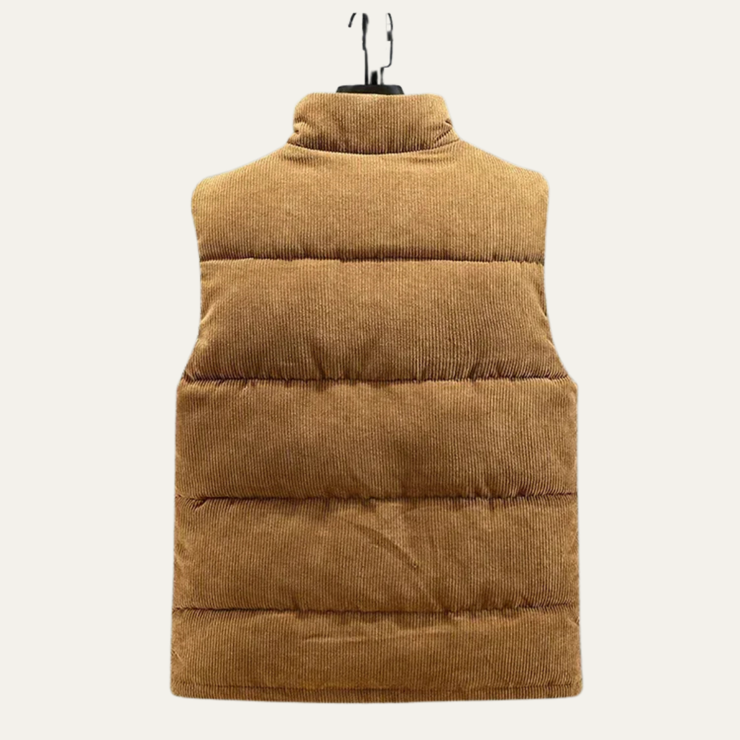 Sintra vinter uld bomuld Padded ærmeløs Vest