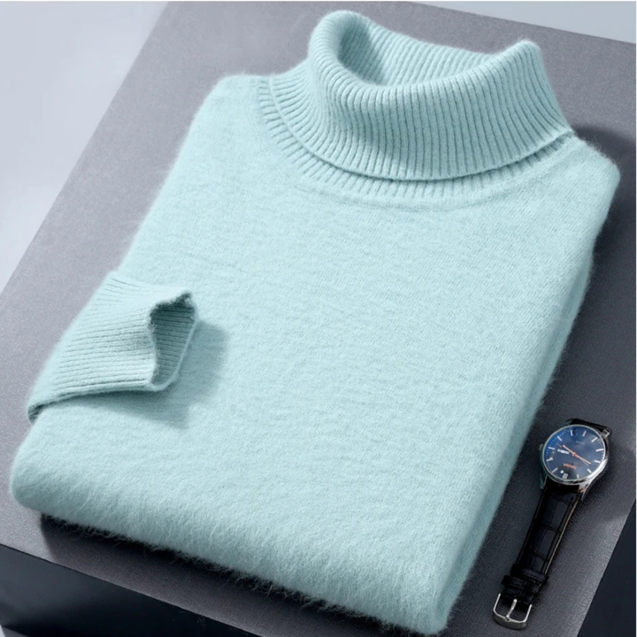 Stonegate kashmir trøje - herre 100% blød luksus uld