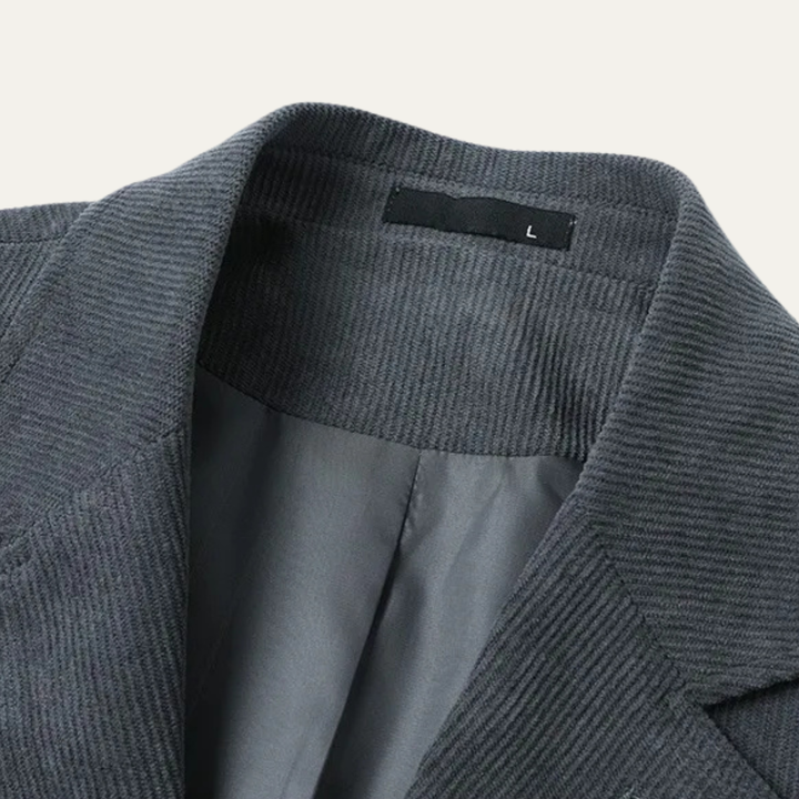 Freja Andersen | Herre afslappet Formal fløjl blazer