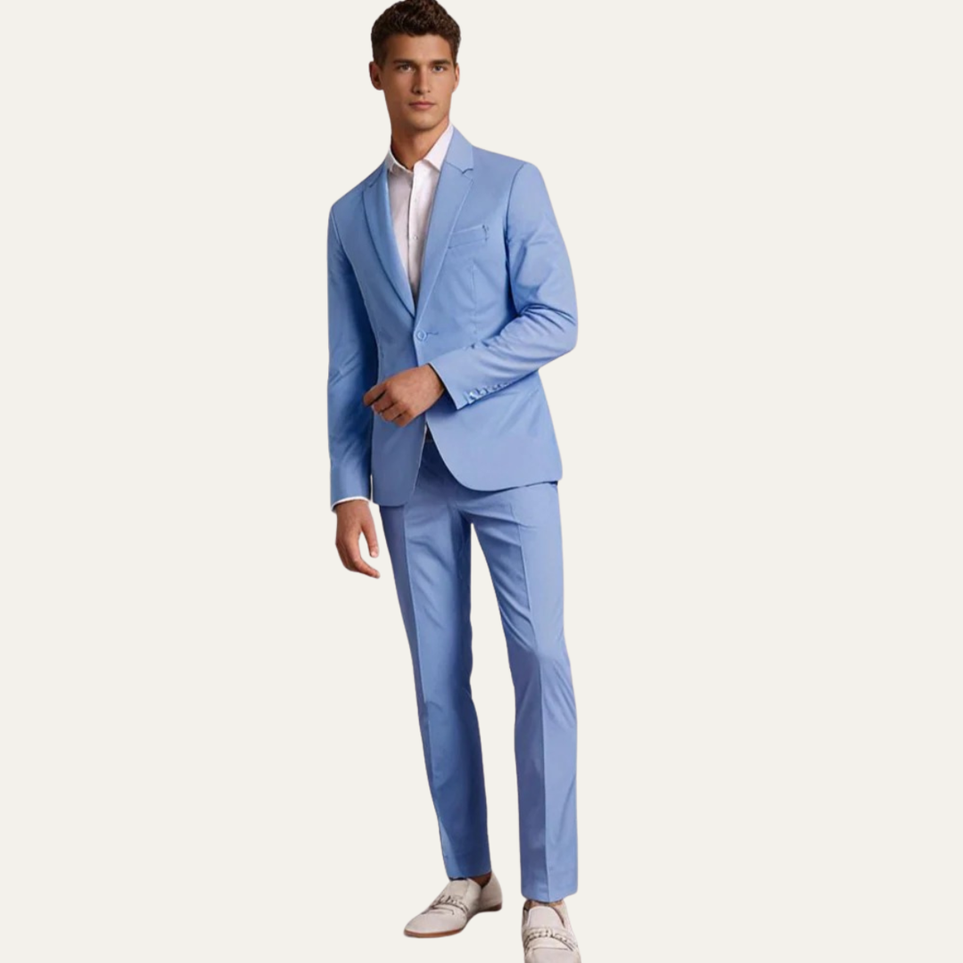 Freja Andersen | Herre Elegant 2 Piece jakkesæt sæt - blazer & bukser