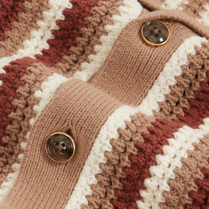 Cedar Ridge herre vintage striber strik knaplukket skjorte
