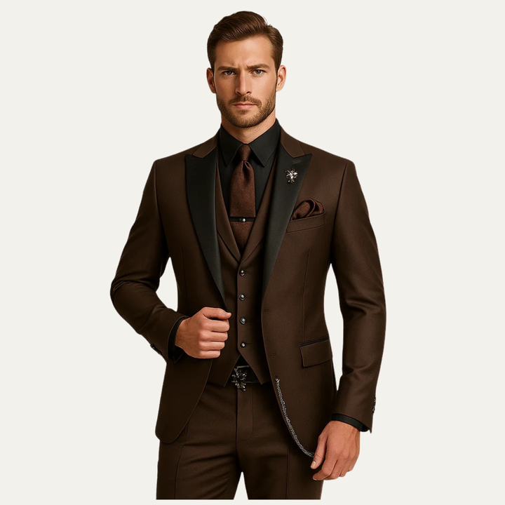 Freja Andersen | Herre 3 Piece jakkesæt sæt - blazer, Waistcoat & bukser